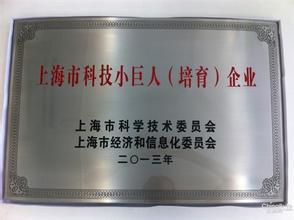 12月19号，pp电子被评为上海市科技小巨人培育企业