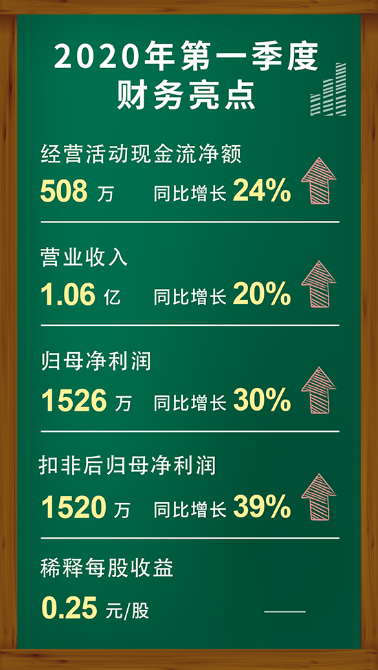 pp电子2020年第一季度财务亮点