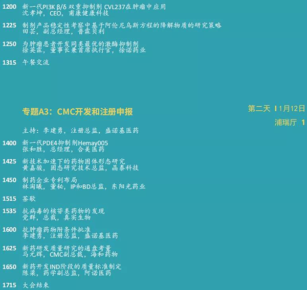 小分子创新论坛--专题A3：CMC开发和注册申报.png